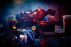 Kadr ze spektaklu Dziob w dziob