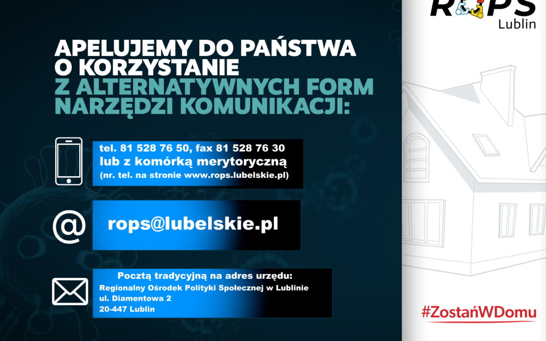 Apel do interesantów ROPS