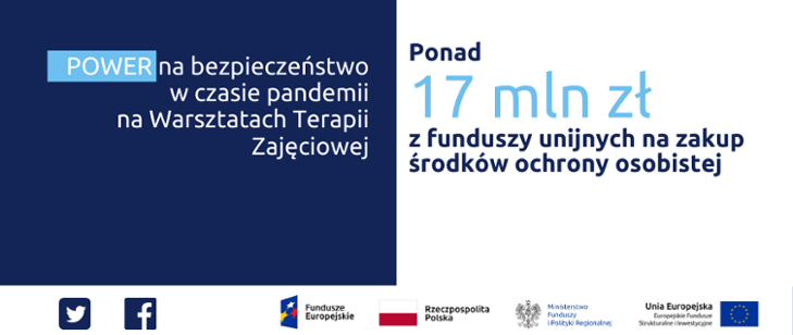 POWER na bezpieczeństwo w czasie pandemii na Warsztatach Terapii Zajęciowej. Start projektu!