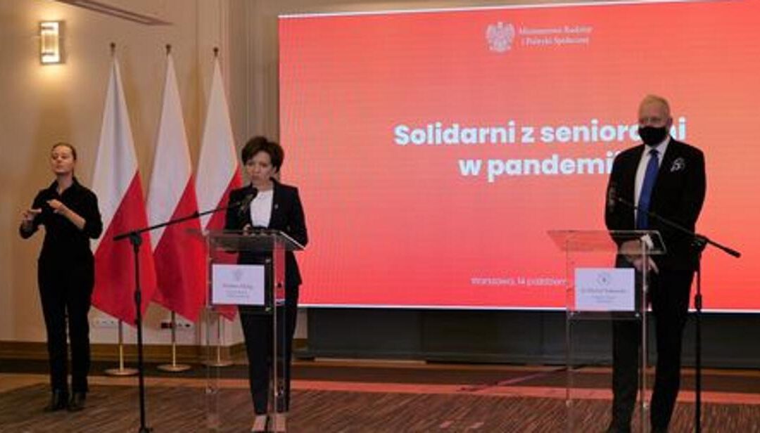 „Solidarni z seniorami” – o wsparciu dla osób starszych w czasie pandemii
