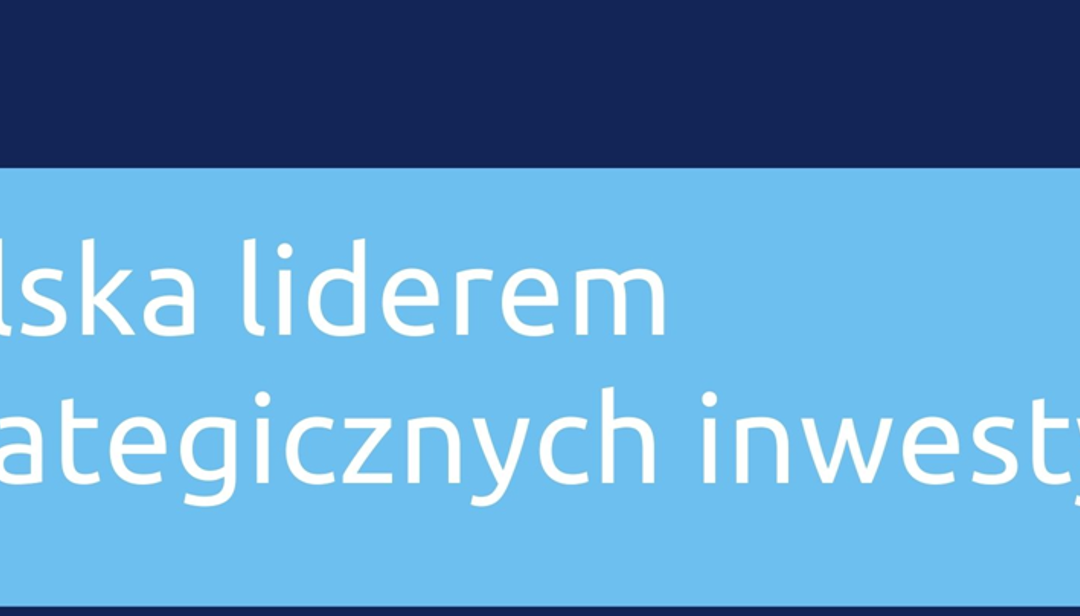 Polska jednym z liderów realizacji Planu Junckera