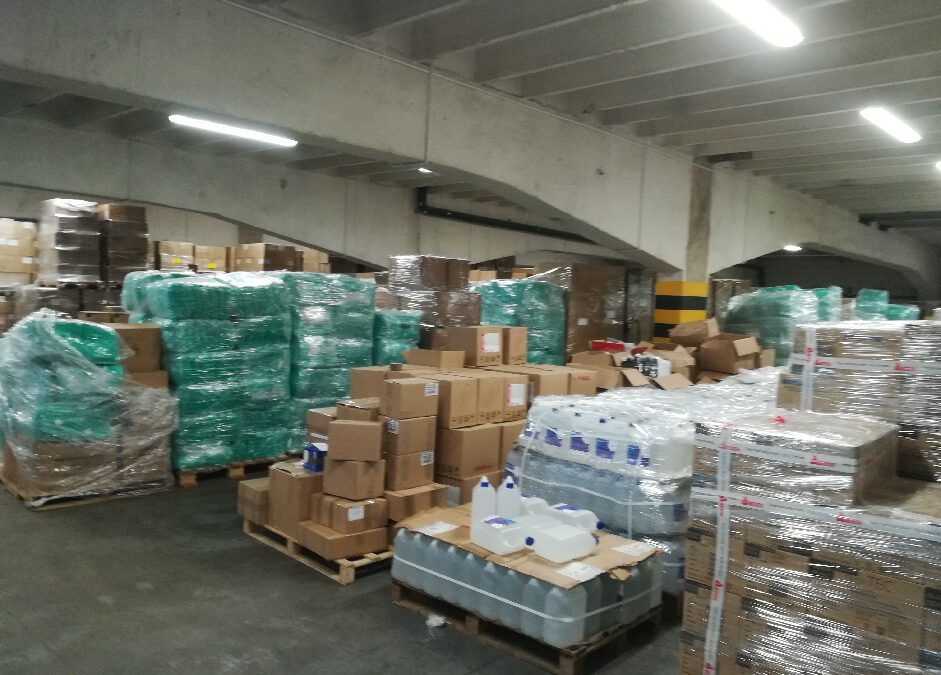 „Razem przeciwko COVID-19!”- rusza dystrybucja środków ochrony osobistej oraz sprzętu