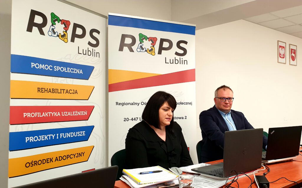 Od lewej: Ewelina Żyłka - doradca, Maciej Knap- doradca