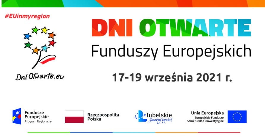 Dni Otwarte Funduszy Europejskich 17-19 września 2021 r.