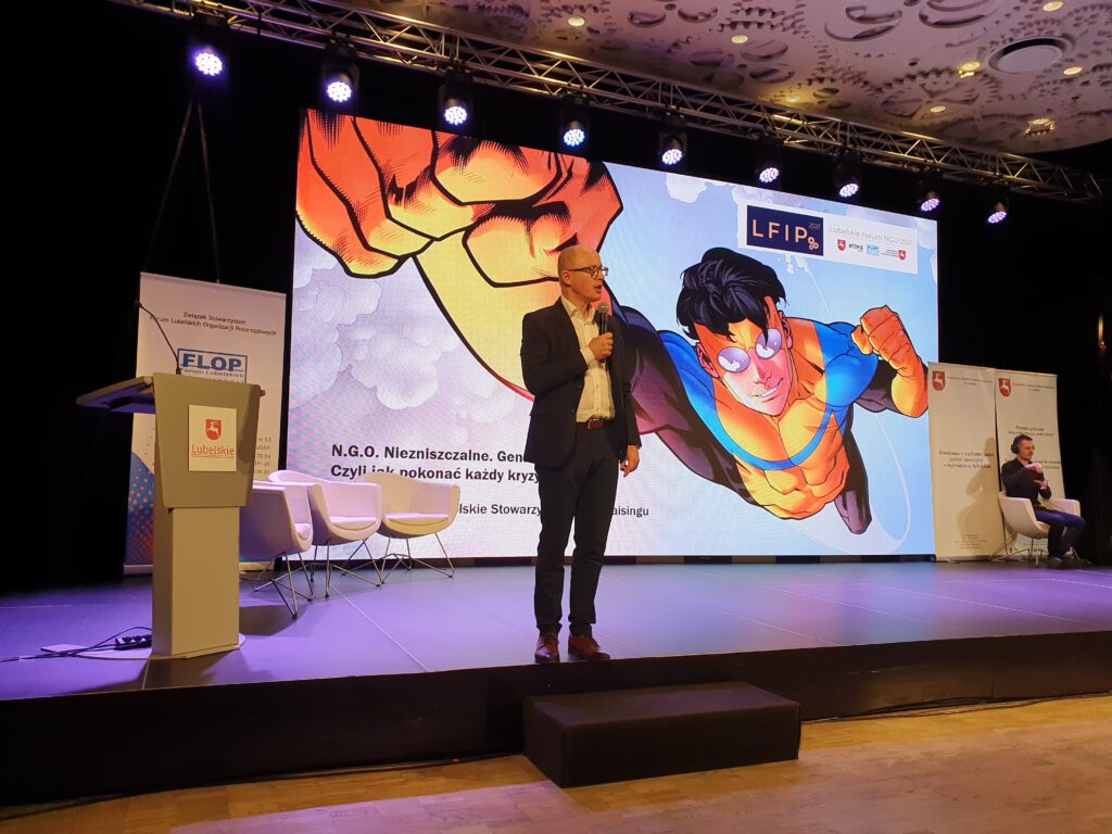 Pan Robert Kawałko -Polskie Stowarzyszenie Fundraisingu