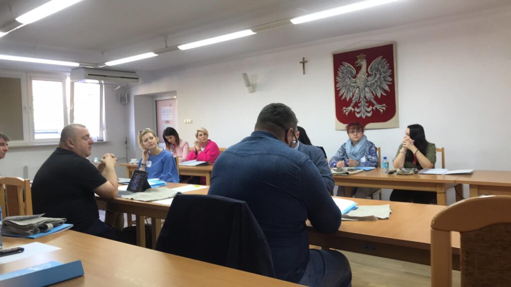 Uczestnicy spotkania, tj. przedstawiciele jst, przedstawiciele OWES, PCPR, PUP, OPS, KGW, PES.