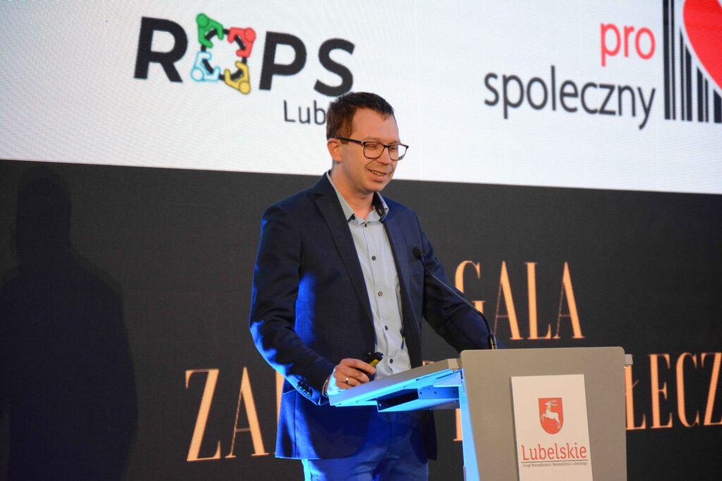 Pan Paweł Romański Prezes Spółdzielni Socjalnej Inicjatywa