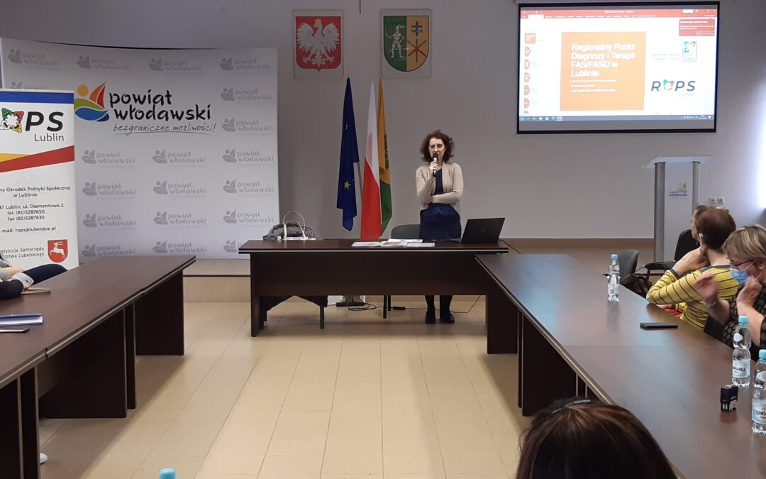 Relacja ze szkoleń Regionalnego Punktu Diagnozy i Terapii FAS/FASD