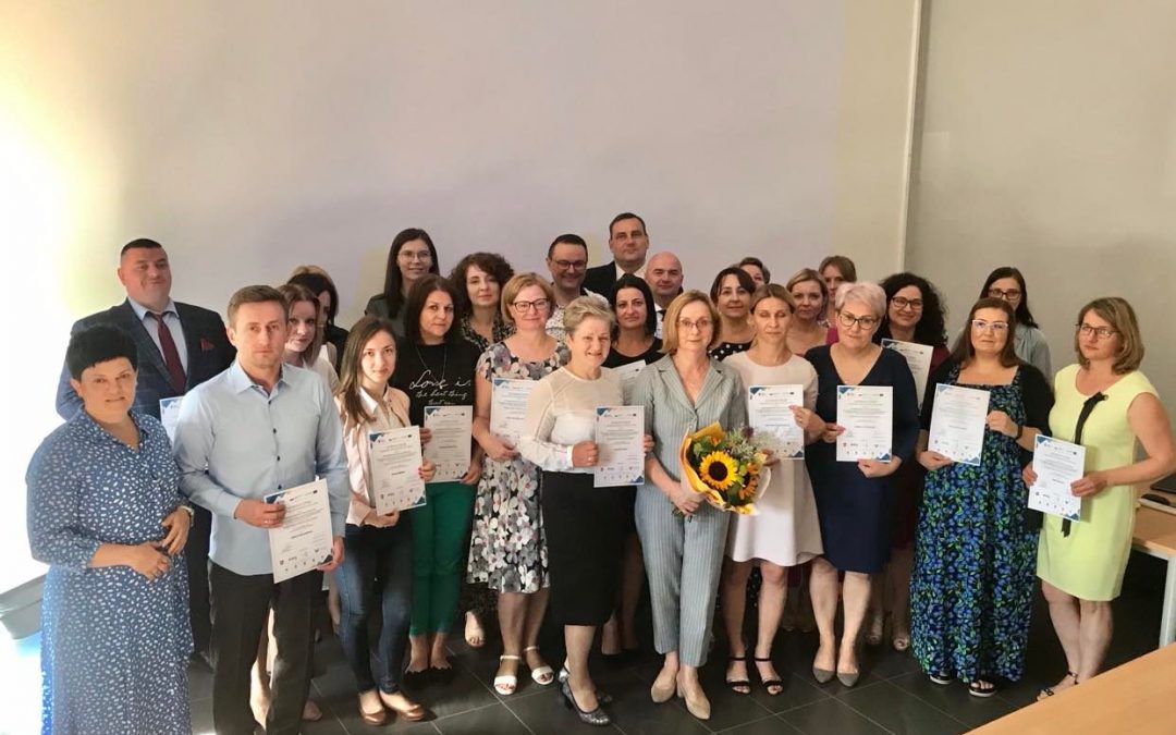 Zaświadczenia rozdane – I Moduł szkoleniowy zakończony!