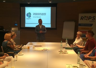 Zdjęcie z warsztatów profilaktyki uzależnień