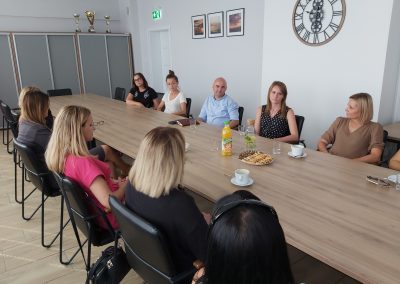 CUS Bełżyce Spotkanie kierowników ops z pracownikami CUS