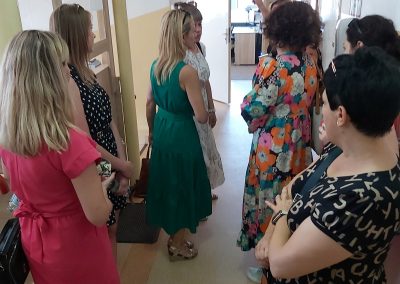 CUS OPole Lubelskie Spotkanie kierowników ops z pracownikami CUS w ich siedzibie