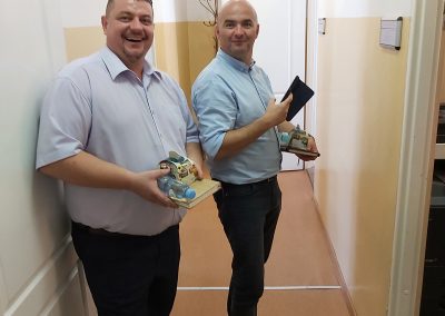 CUS OPole Lubelskie Spotkanie kierowników ops z pracownikami CUS w ich siedzibie