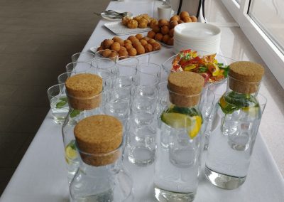 CUS Opole Lubelskie Poczęstunek dla gości