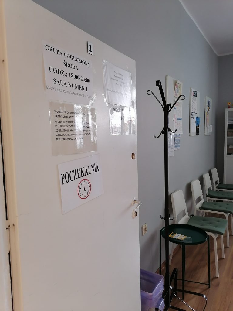 MONAR Poznań poczekalnia