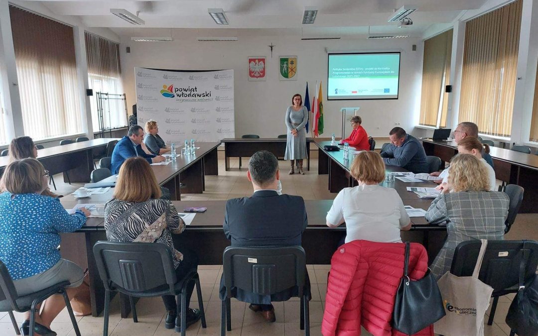 Spotkania informacyjne dot. projektu „Polityka Senioralna EFS+” – Powiat Parczewski i Włodawski