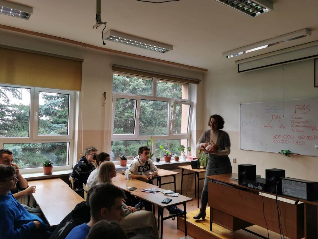 Prezentacja fantoma - dziecka z FAS