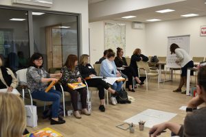 Uczestnicy szkolenia „Apteczka Pierwszej Pomocy Emocjonanej”