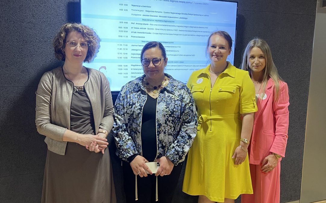 Relacja z I Regionalnej Konferencji pn.: „Specjaliści o FAS – nauka, diagnoza, terapia, pomoc”.
