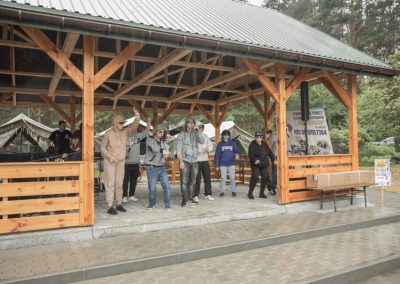 Występ artystyczny uczestników imprezy "Dzień Rodziny"