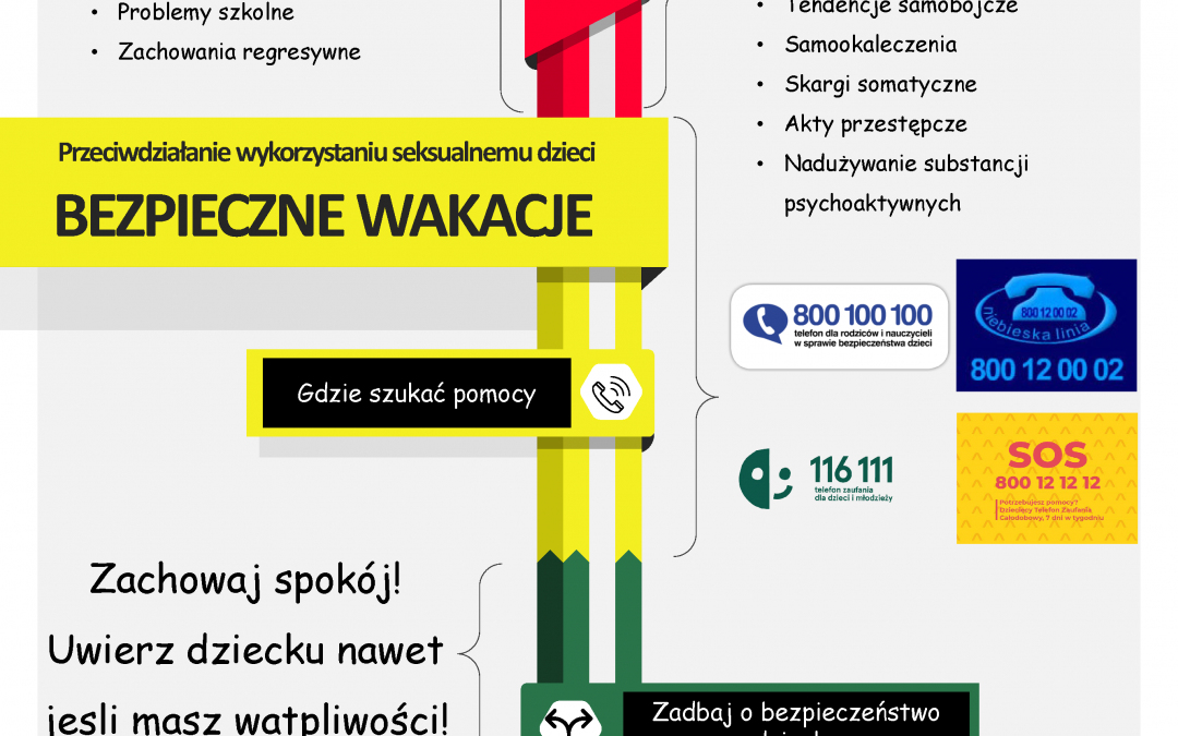BEZPIECZNE WAKACJE