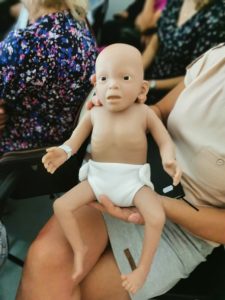 Wizyta pracownika Regionalnego Punktu Diagnozy i Terapii FAS/FASD w Lublinie w Powiatowym Centrum Pomocy Rodzinie w Łęcznej.