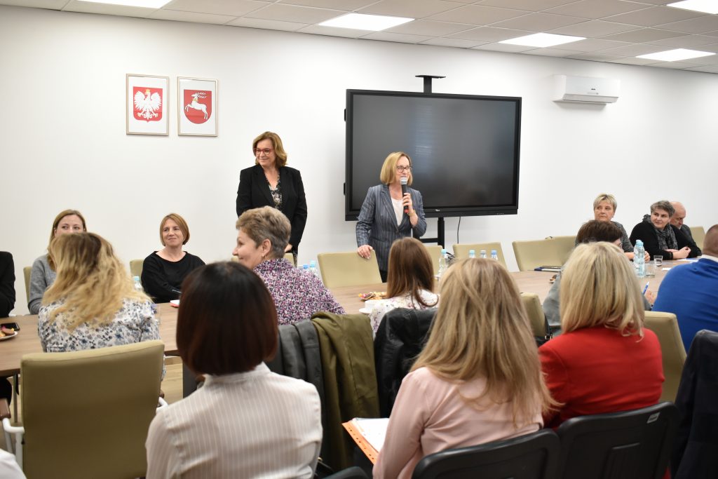 Uczestnicy pierwszego spotkania roboczego w ramach projektu „Polityka senioralna EFS+”