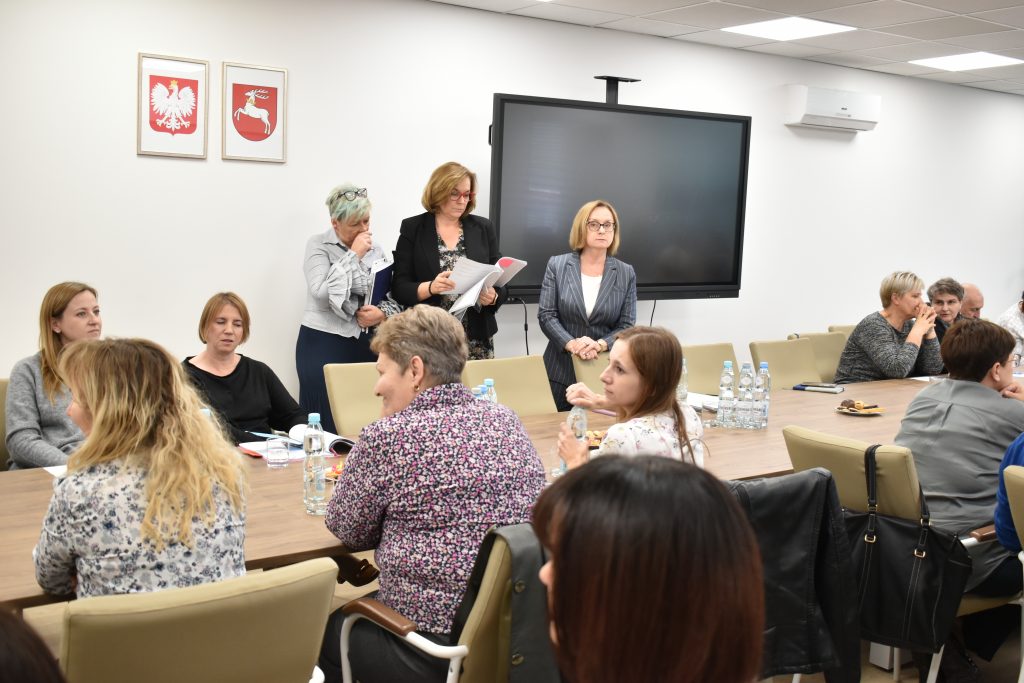 Uczestnicy pierwszego spotkania roboczego w ramach projektu „Polityka senioralna EFS+”