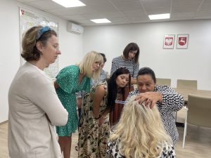 Uczestnicy superwizji oraz szkolenia pt.: „Pierwszorzędowe i drugorzędowe anomalie w budowie u dzieci z FASD”