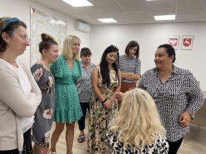 Uczestnicy superwizji oraz szkolenia pt.: „Pierwszorzędowe i drugorzędowe anomalie w budowie u dzieci z FASD”