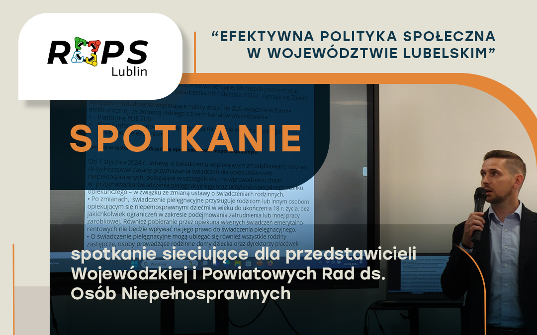 Spotkanie sieciujące nt osób z niepełnosprawnościami