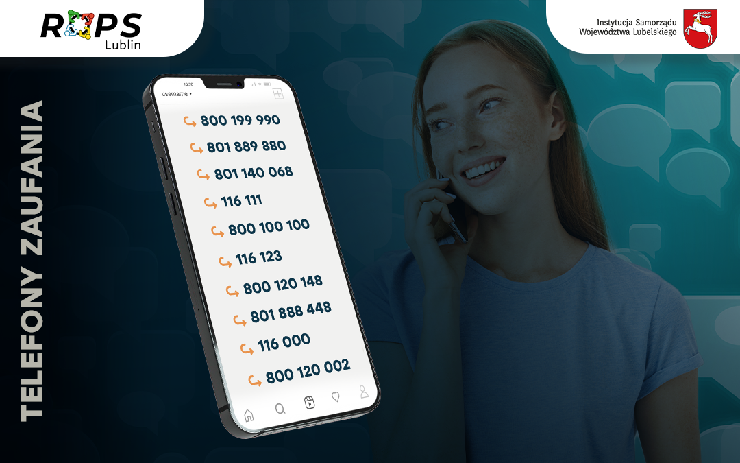 Daj sobie pomóc: telefony zaufania