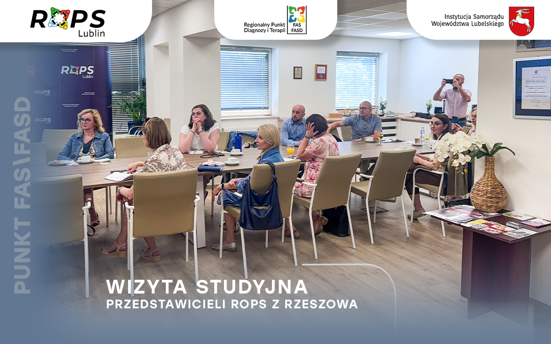 Wizyta studyjna ROPS Rzeszów w Lublinie – wymiana doświadczeń na rzecz wsparcia dzieci z FAS/FASD
